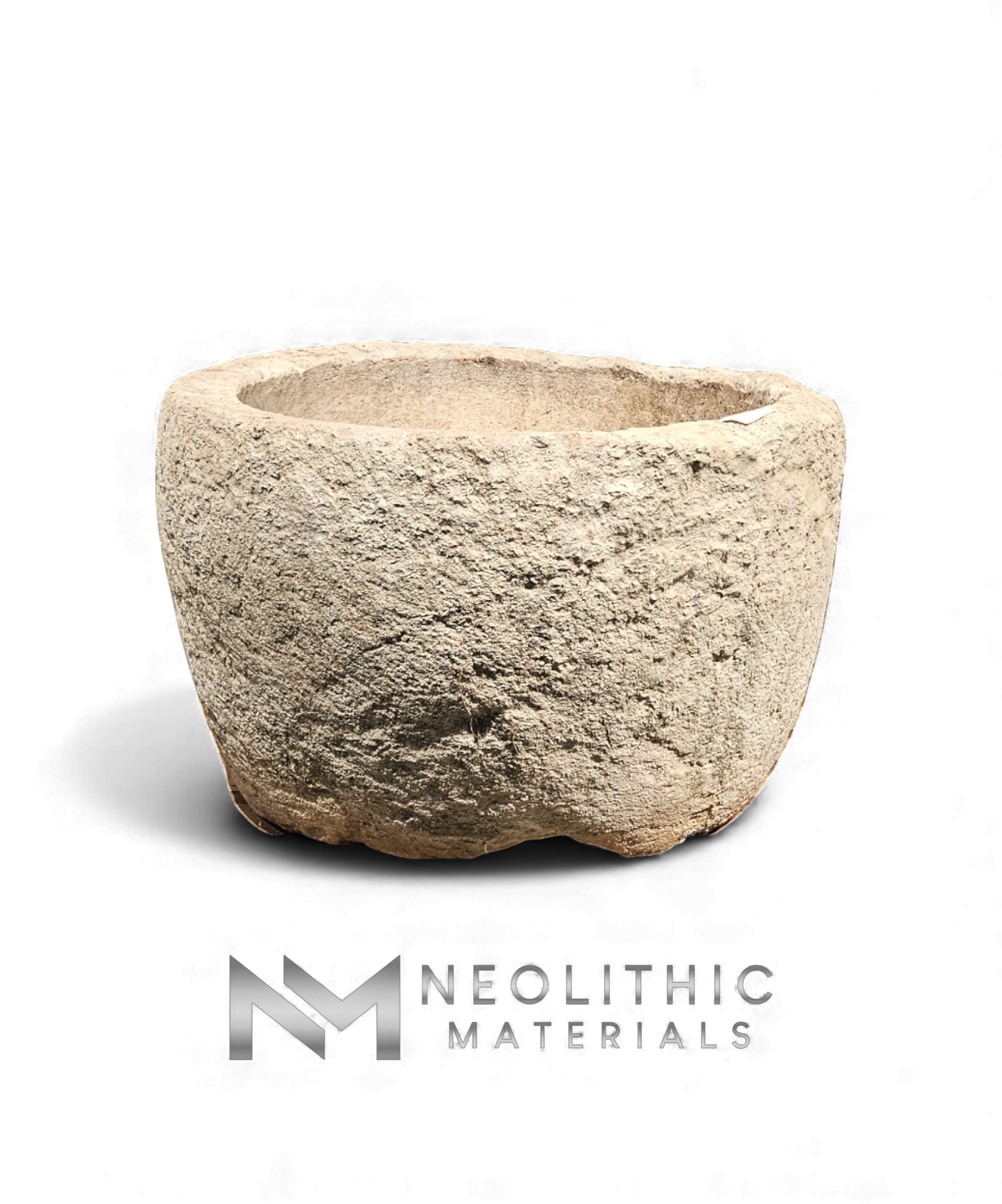 Antique French Round Limestone Trough